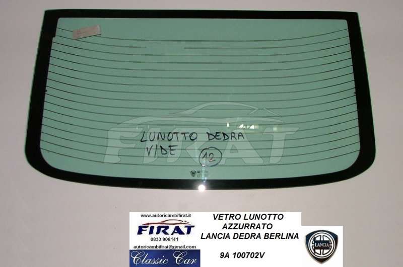 VETRO LUNOTTO LANCIA DEDRA AZZURRATO
